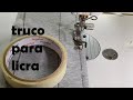 truco para coser tela licra o telas elasticas,como coser tela licra?