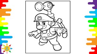 Mario Bross Coloring Page | Luigi's Mansion Coloring Page | Mario Coloring | Levianth&Axol-Remember