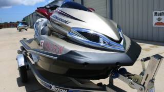 $9,999: For Sale Pre Owned 2013 Kawasaki Ultra 300 LX Jet Ski with Triton Aluminum Trailer