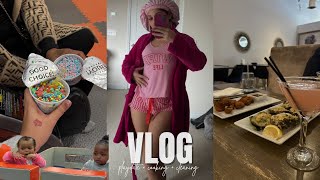 VLOG: Rylan's First Play Date + New Hair Style + Homemade Philly \u0026 Wings