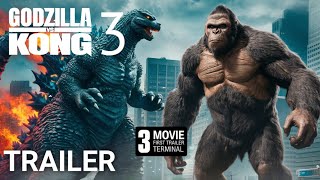 Godzilla x Kong 3: Age of Titans  FirstTrailer (2025).  Al. generate