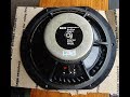 B & W  Bower & Wilkins  Bass woofer speaker BW 250 England