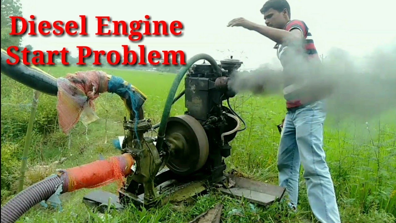Diesel Engine Start Problem Youtube