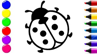 How to Draw a Ladybug Easy Step by Step for Kids