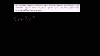 Understanding Function Notation Example 3