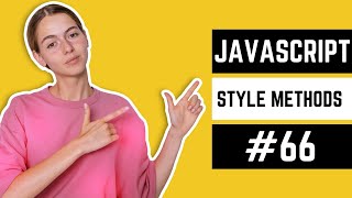 JavaScript Styling Methods JavaScript DOM CSS Styling Methods Tutorial in Hindi / Urdu #66