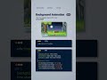 CSS Background Animation 🔥 #csstricks