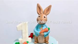 How to make a ‘Peter Rabbit’ cake topper