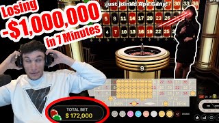 Losing $1,000,000 in 7 Minutes | TrainWrecksTV