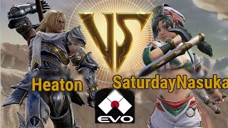 Heaton (Siegfried) VS SaturdayNasuka (Talim) | Soulcalibur VI