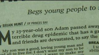 Candid obituaries act as reminder of ongoing opioid crisis