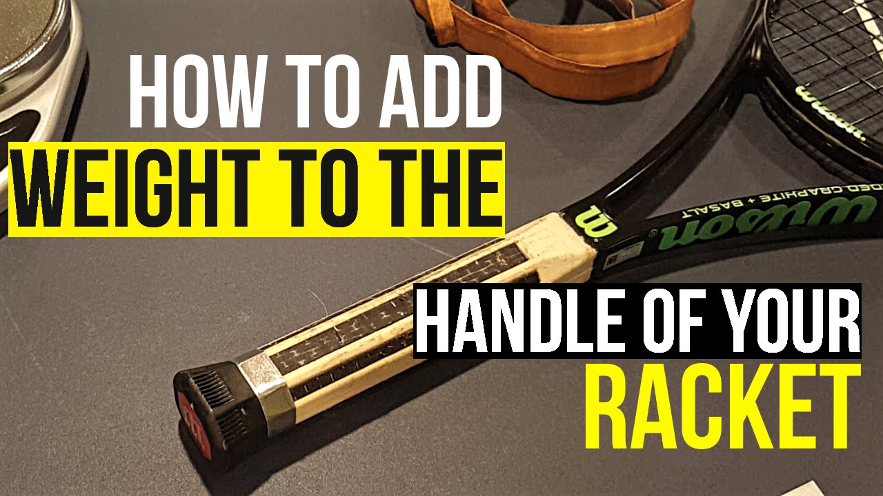 How To Grip A Tennis Racket Tape