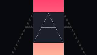 #Shorts🔥🔥#java_pattern_program👨‍💻Print Alphabet( A ) ..