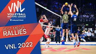 BEST MEGA RALLIES  of mens vnl | VNL 2022