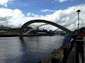 timelapse of the newcastle gateshead millennium bridge opens closes uploaded in full hd 1080p