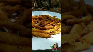 30 second... Crispy കുർകുറെ റെസിപ്പി #kurkure #malayalam  #easykurkure#shorts