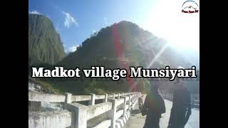 Madkot village Munsiyari || uttarakhand bike ride Road ride Adventure