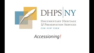 Accessioning!