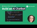 Build an AI Chatbot with Python | Start-to-finish beginner friendly project walkthrough