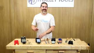 Best Woodworking Sharpening Guide for your tools. See them all. Honing Guides for Chisels and more.