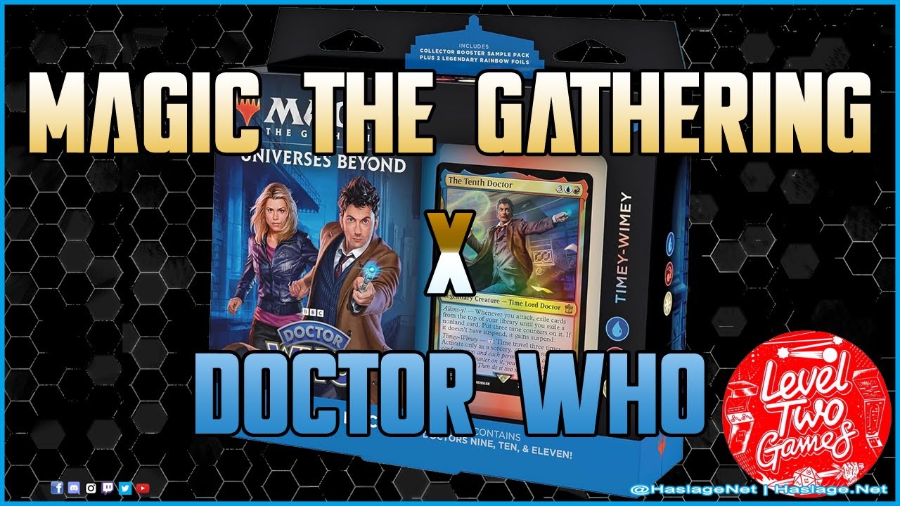 Magic: The Gathering Universes Beyond Doctor Who Timey-Wimey Commander ...