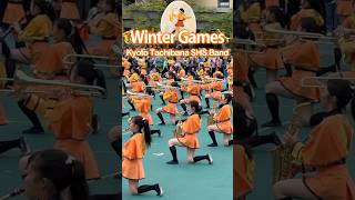 🎶Winter Games🎶 京都橘高校吹奏楽部 #京都橘 #マーチング #橘色惡魔 #Kyoto Tachibana SHS Band #オレンジの悪魔 #ローズパレード