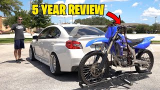 TOWING DIRT BIKE WITH A CAR! HOW I DO IT