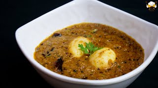 South Indian Style Chopped Egg masala Curry