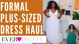 FORMAL PLUS-SIZED  EVER PRETTY DRESS HAUL AND REVIEW