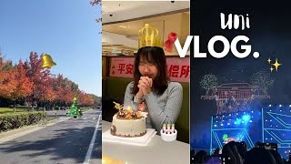 🇨🇳VLOG | a very belated Christmas vlog at UNI/December Dump/2024年完美收官啦