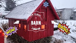 How to build a barn in 1:10 scale. (part 1of2)