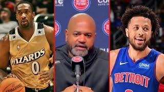 HC JB Bickerstaff Speaks On Gilbert Arenas remarks about Cade Cunningham needing to leave Detroit!!