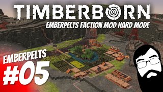 Time for automated water pumps! Timberborn Emberpelts Hard Mode Ep05