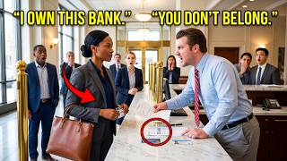 Teller Refused Black Woman $50K Withdrawal — Staff Scrambled When She Showed CEO Credentials