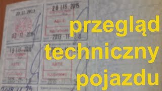 Przegląd techniczny i brak miejsca na pieczątkę