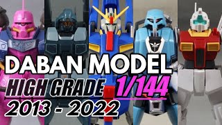 Every HG 1/144 Knockoff Kits Released by Daban Model So Far