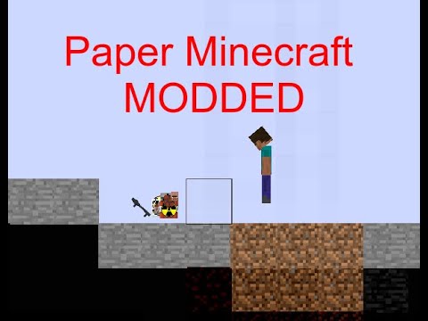Paper Minecraft Modded Youtube