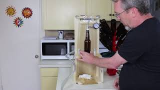 DIY Counter Pressure Bottle Filler