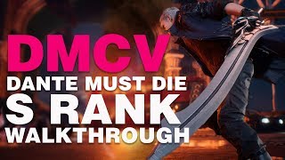 Devil May Cry 5 Dante Must Die S Rank Walkthrough / Mission 4: V