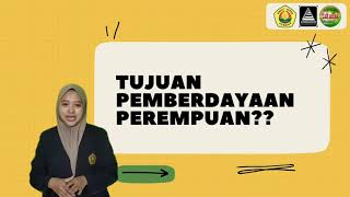 Pemberdayaan Perempuan - Video Pembelajaran