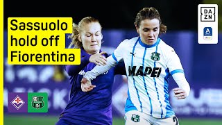 Highlights | Fiorentina vs. US Sassuolo (Serie A Femminile 2024-25 Matchday 15)