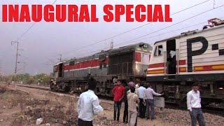 GATIMAAN - Failed Loco | Inaugural Train- NZM - PUNE AC SPL | MATHURA Junction !!