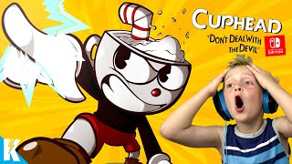 Hardest Game Ever!!! CUPHEAD Gameplay on Nintendo Switch | K-City GAMING