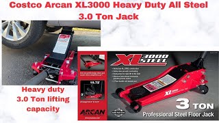 Costco Arcan XL3000 Heavy Duty All Steel 3.0 Ton Jack