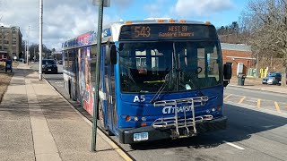 CTTransit 2010 New Flyer D35LFR #5 (A5) on the 541C