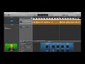 how to extract audio from a video with garageband