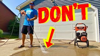 How To Pressure Wash A Driveway For Beginners (Most Skip This FIRST STEP!)