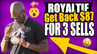 Royaltie Ai | Get Back $87 For Your 1st, 2nd and 3rd Sale | Full Details!!!