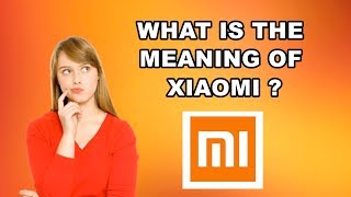 What does the brand XIAOMI mean?