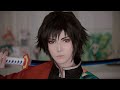 ☆ giyu tomioka cosplay makeup tutorial demon slayer 鬼滅の刃 ☆